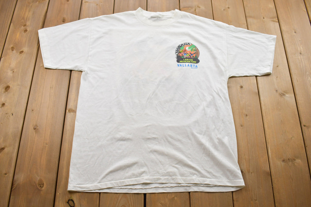 Vintage 1990s Puerto Vallarta Mexico Souvenir T Shirt