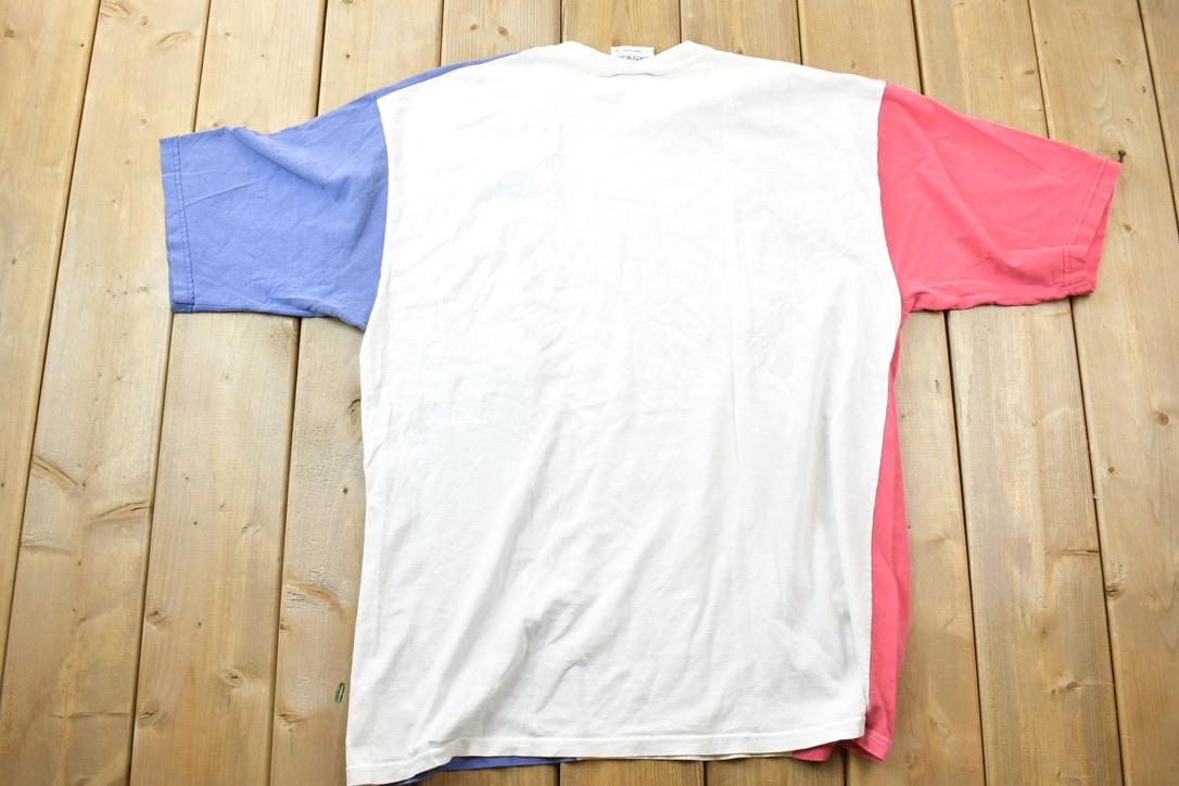 Vintage 1990s Big Prairie Camp Genius Souvenir T-Shirt / Streetwear / Made In USA / Vacation Tee / Travel T Shirt