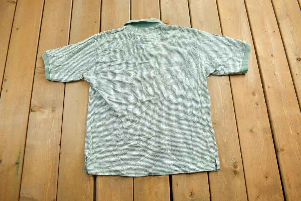 Vintage 1970s Benchline Patterned Collared Shirt