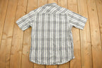 Vintage 1990s Levi's Strauss Western Flannel Button Up Shirt