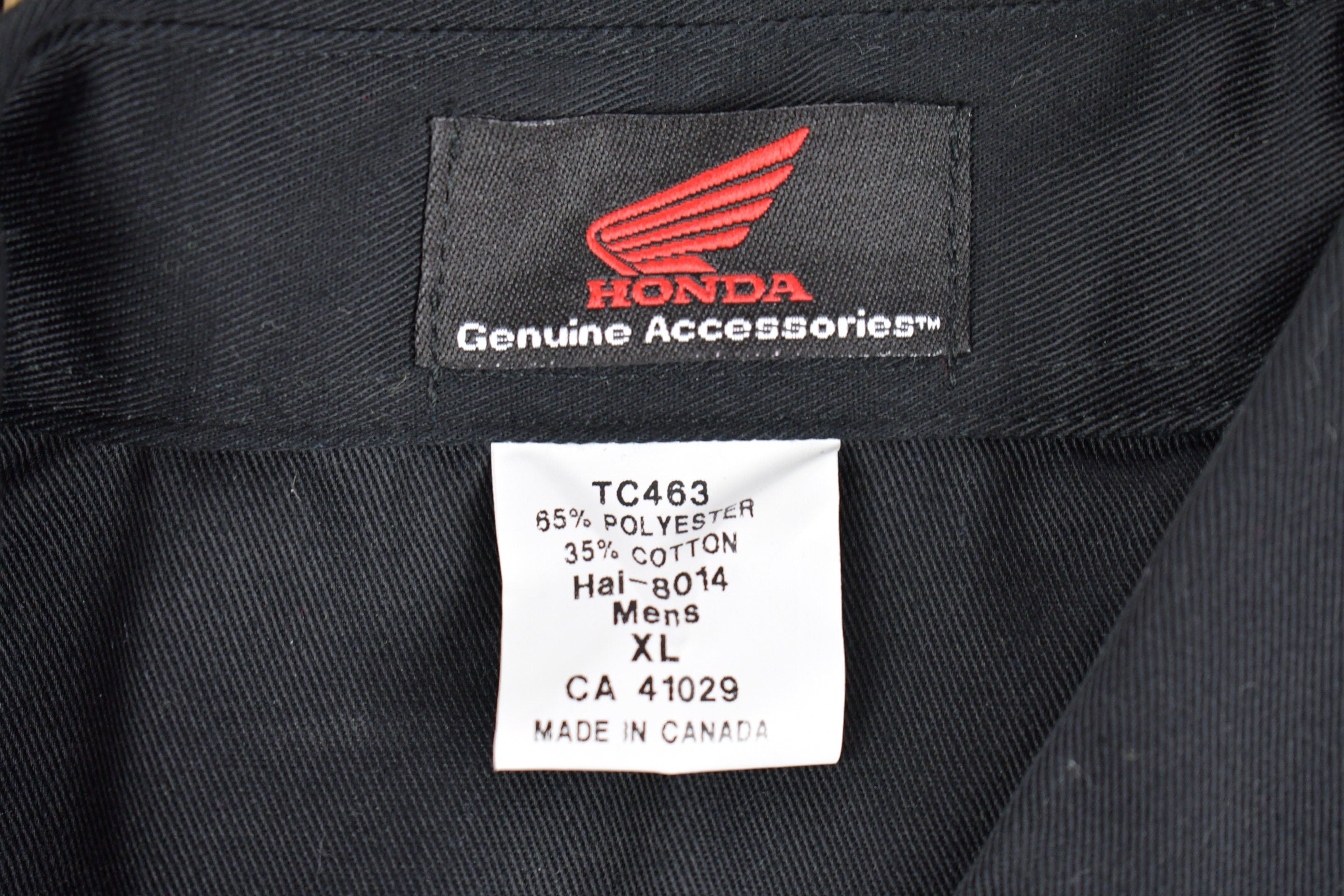 Vintage 1990s Honda Accessories Button Up Shirt