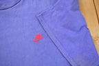 Vintage 1990s Nike Embroidered Grey Tag T-Shirt