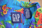 Vintage 1990s GAP Tropical Hawaiian Button Up Shirt