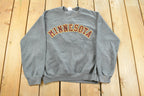 Vintage 2000s Minnesota University Collegiate Crewneck Sweatshirt Men's Medium