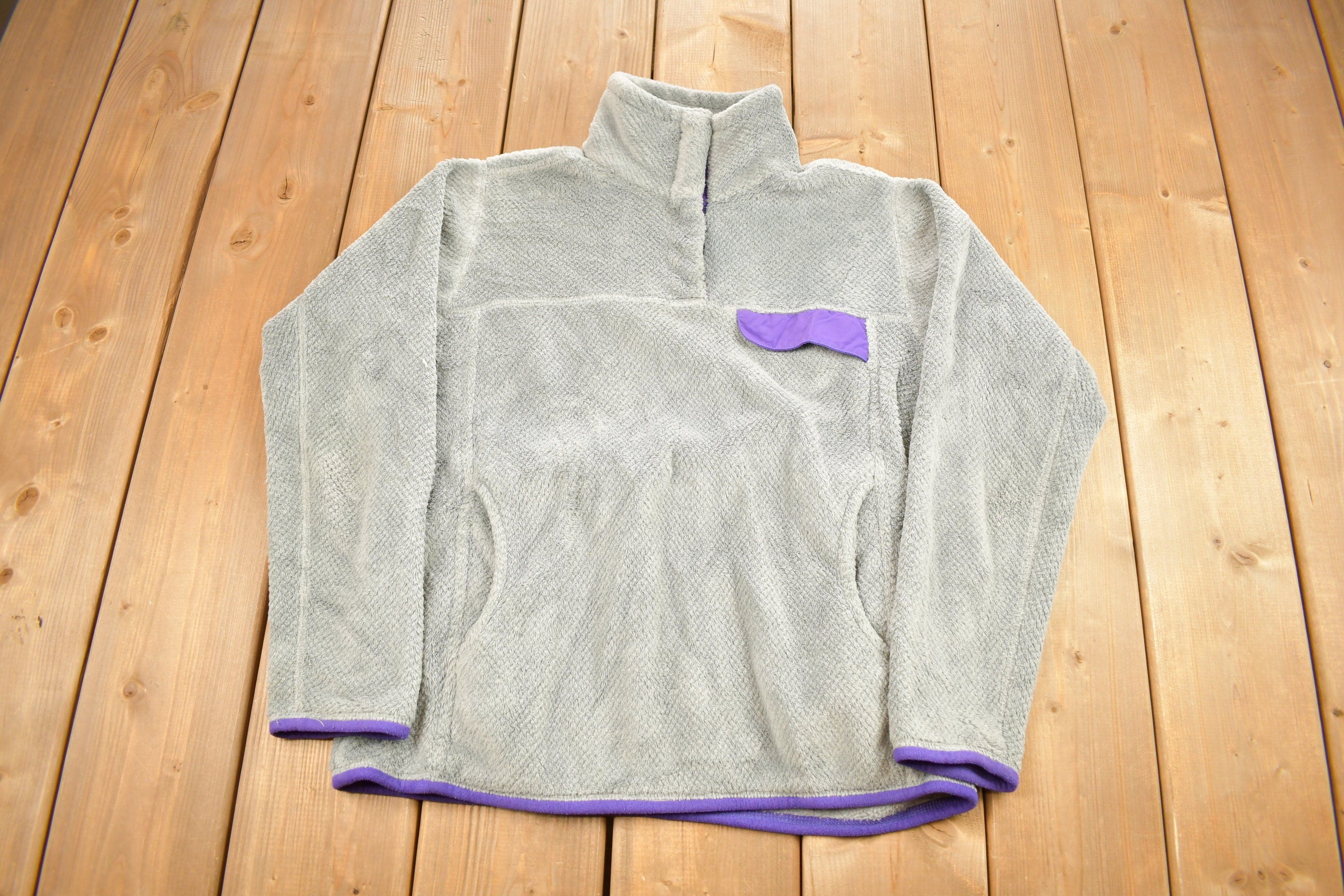 Vintage Patagonia Women's T-Snap Fleece Sweater