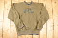 Vintage 1990s Get A Grip Embroidered Golf Crewneck Sweatshirt Men's L