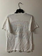 Vintage 1980s Snapper Jones Shark Surfing Graphic T Shirt
