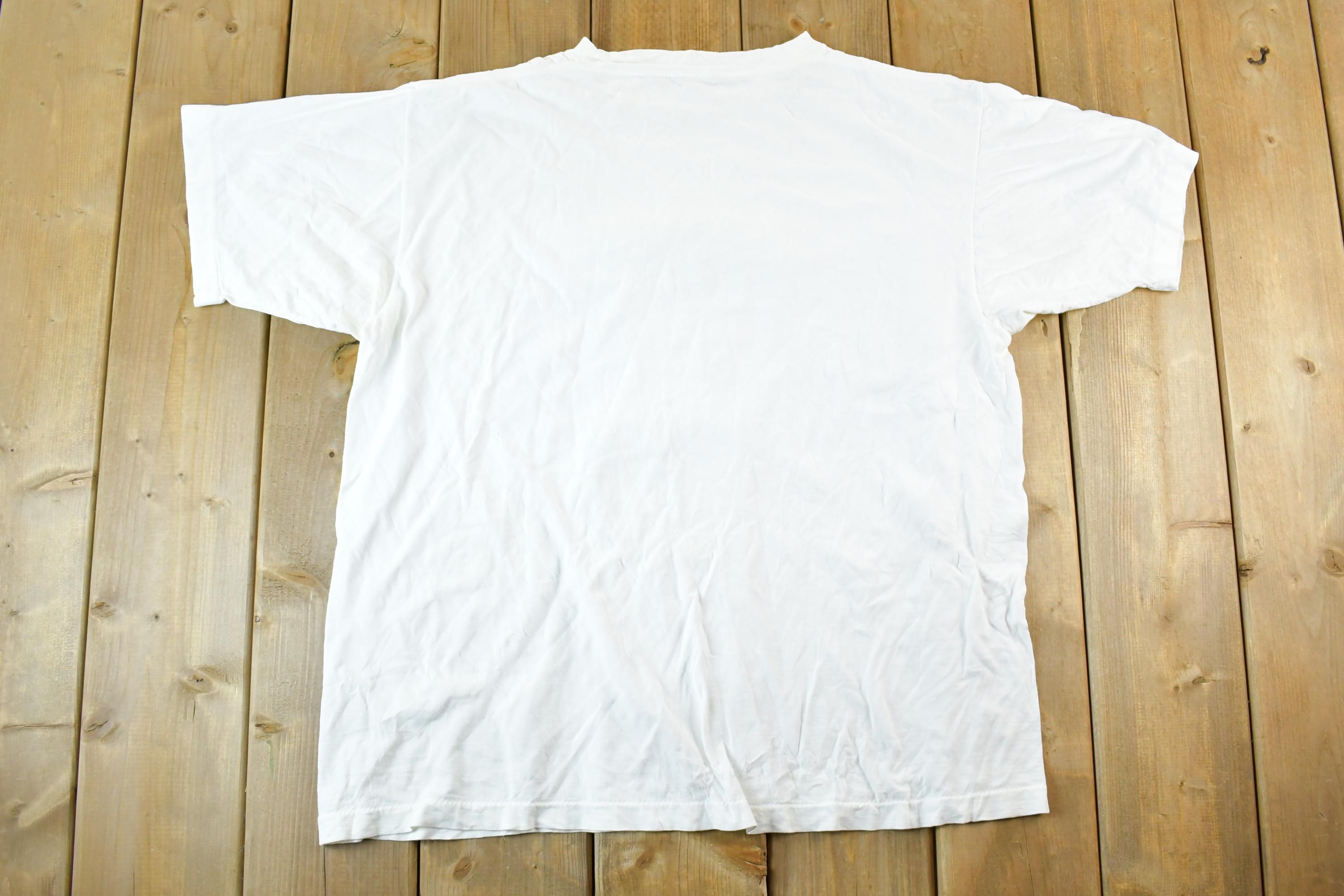 Vintage 1990s Colorado Howling Wolf Souvenir T-Shirt Mens L
