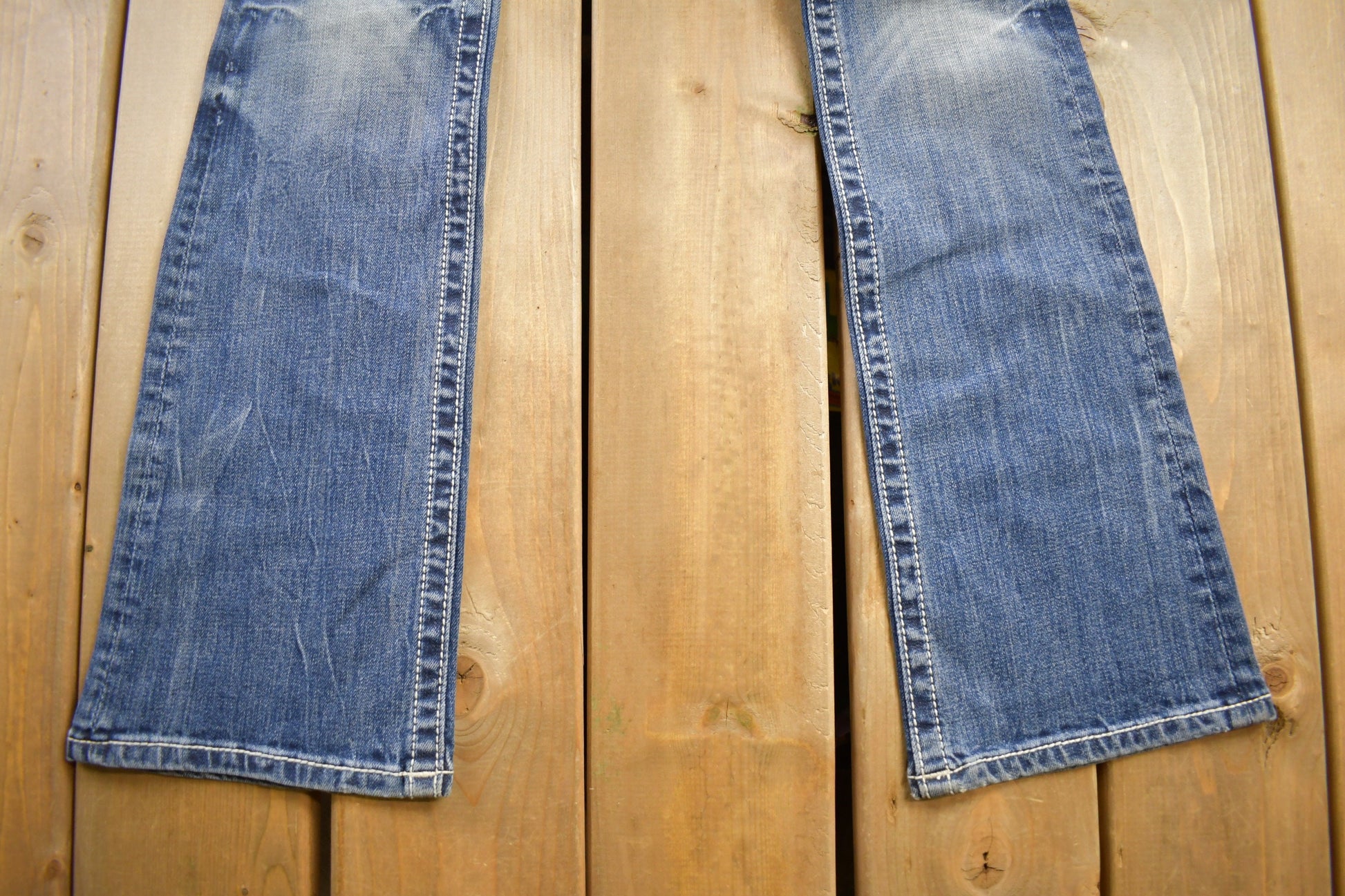 Vintage Y2K Miss Me Bedazzled Low Rise Jeans Size 26x31