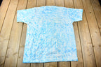Vintage 1990s Disney Mickey Mouse Michigan Tie Dye Cartoon T-Shirt
