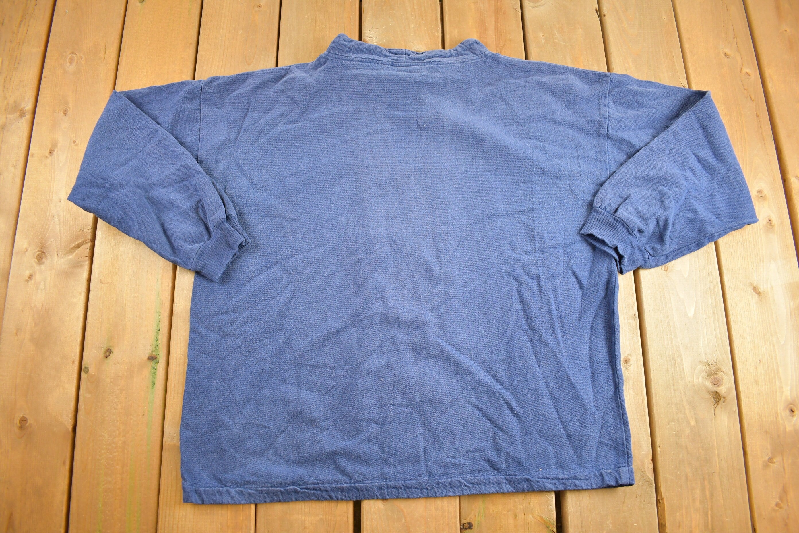 Vintage 1990s Lake Shirts Zip Up Sweatshirt