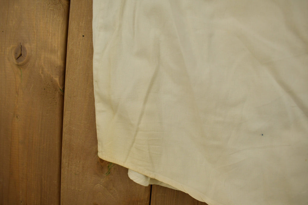 Vintage 1990s Tommy Hilfiger Embroidered Flag Patch Button Up Shirt