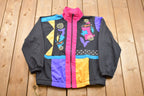 Vintage 1980s Zip Up Jacket