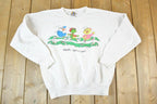 Vintage 1980s Youth Suzy Zoo Walk Don't Run Crewneck Sweatshirt Youth S