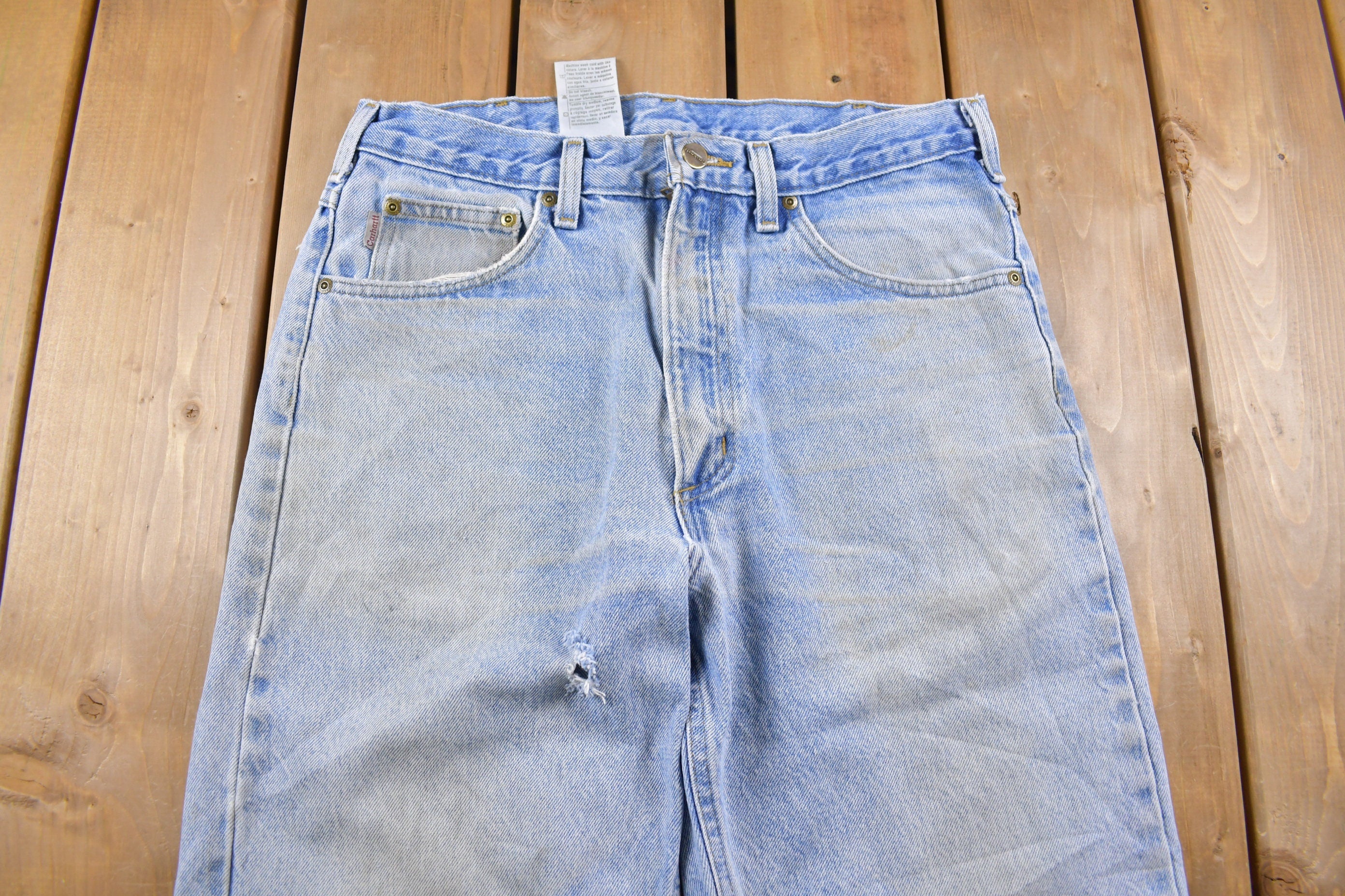 Vintage 1990s Carhartt Jean Pants Size 30 x 30