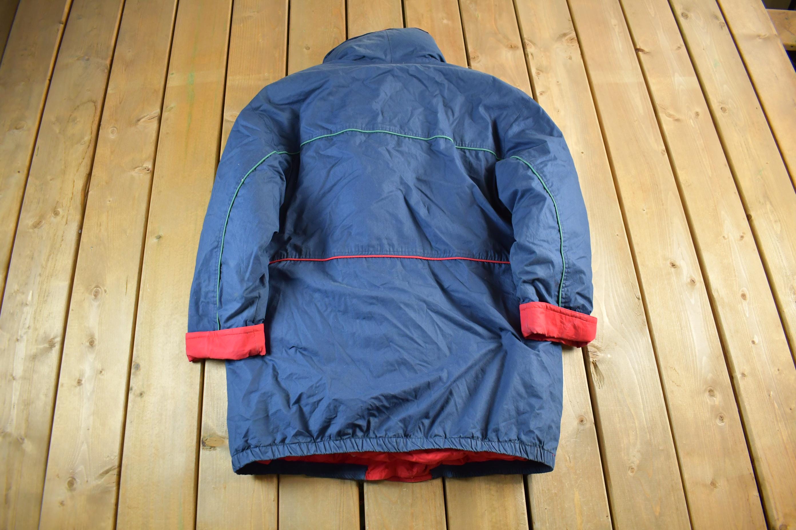 Vintage 1990s Duvet Down Wear Down Puffer Parka Ski Jacket Men's Large