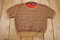 Vintage 1990s Lizsport Knitted Crewneck Sweater / Vintage 90s Crewneck / All Over Pattern / Golf / Sweatshirt / Made In Australia