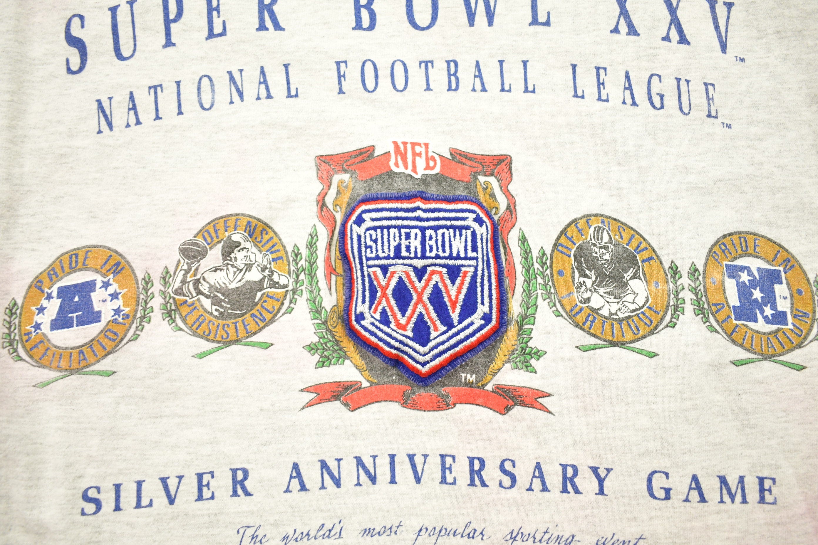 Vintage 1990s NFL Superbowl Graphic T-Shirt