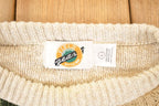 Vintage 1990s Field Gear Cable Knit Crewneck Sweater Men's XL