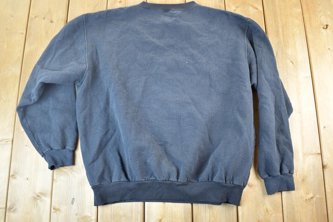 Vintage 1990s Balmy Beach 50s Crewneck Sweatshirt Mens XL