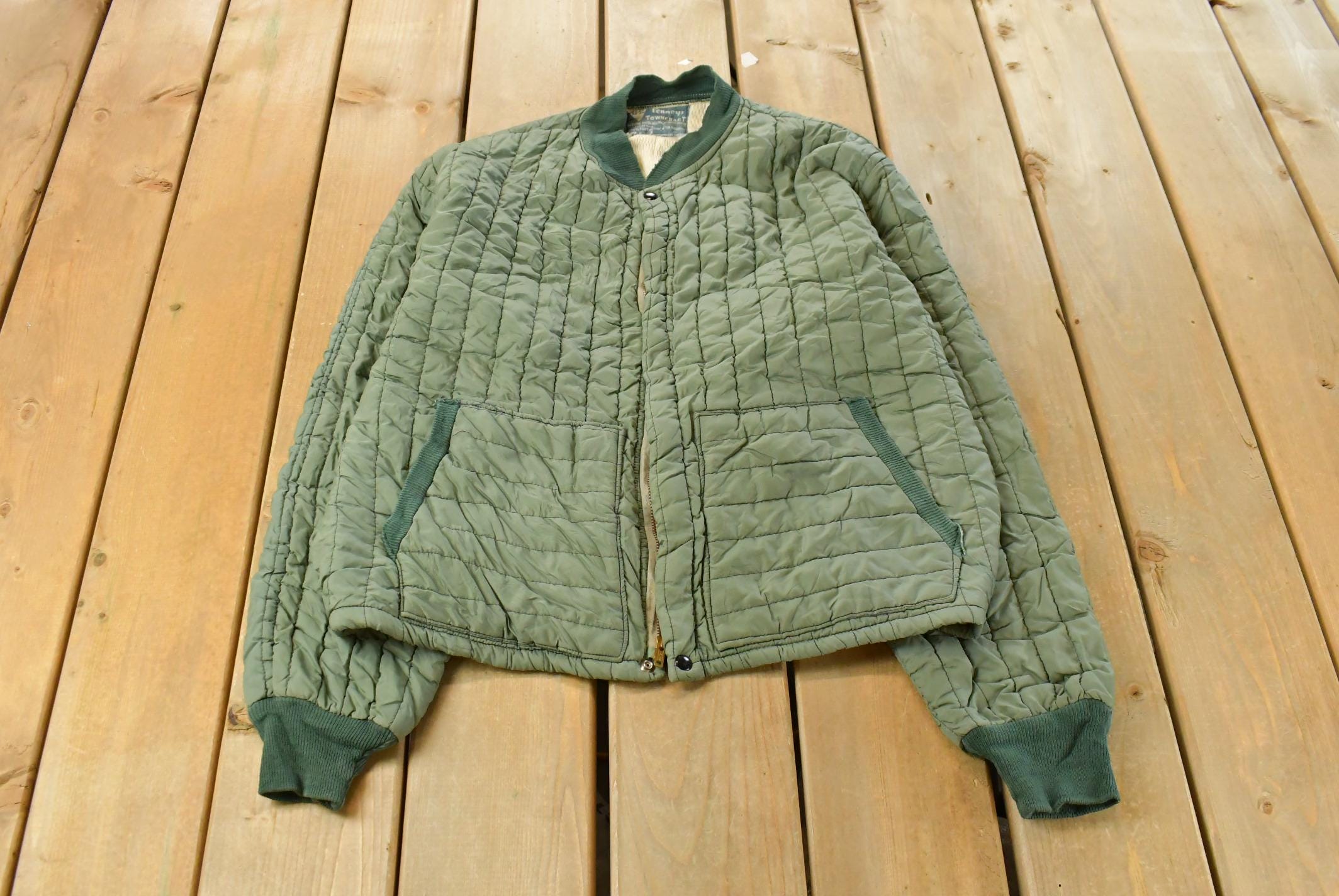 Vintage 1960s Penneys Towncraft Liner Jacket Men's Medium