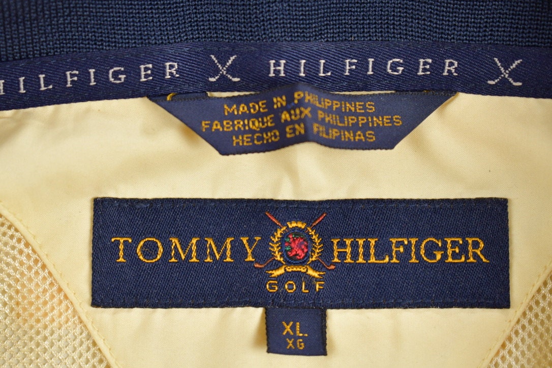 Vintage 1990s Tommy Hilfiger Windbreaker Jacket