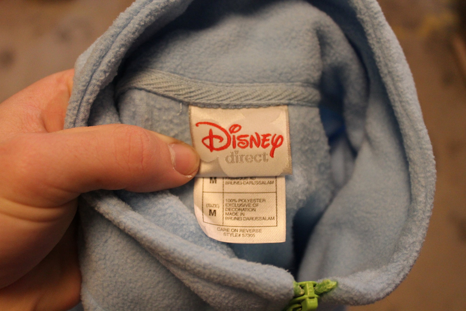 Vintage 1990s Disney Tinkerbell Embroidered Fleece Sweater