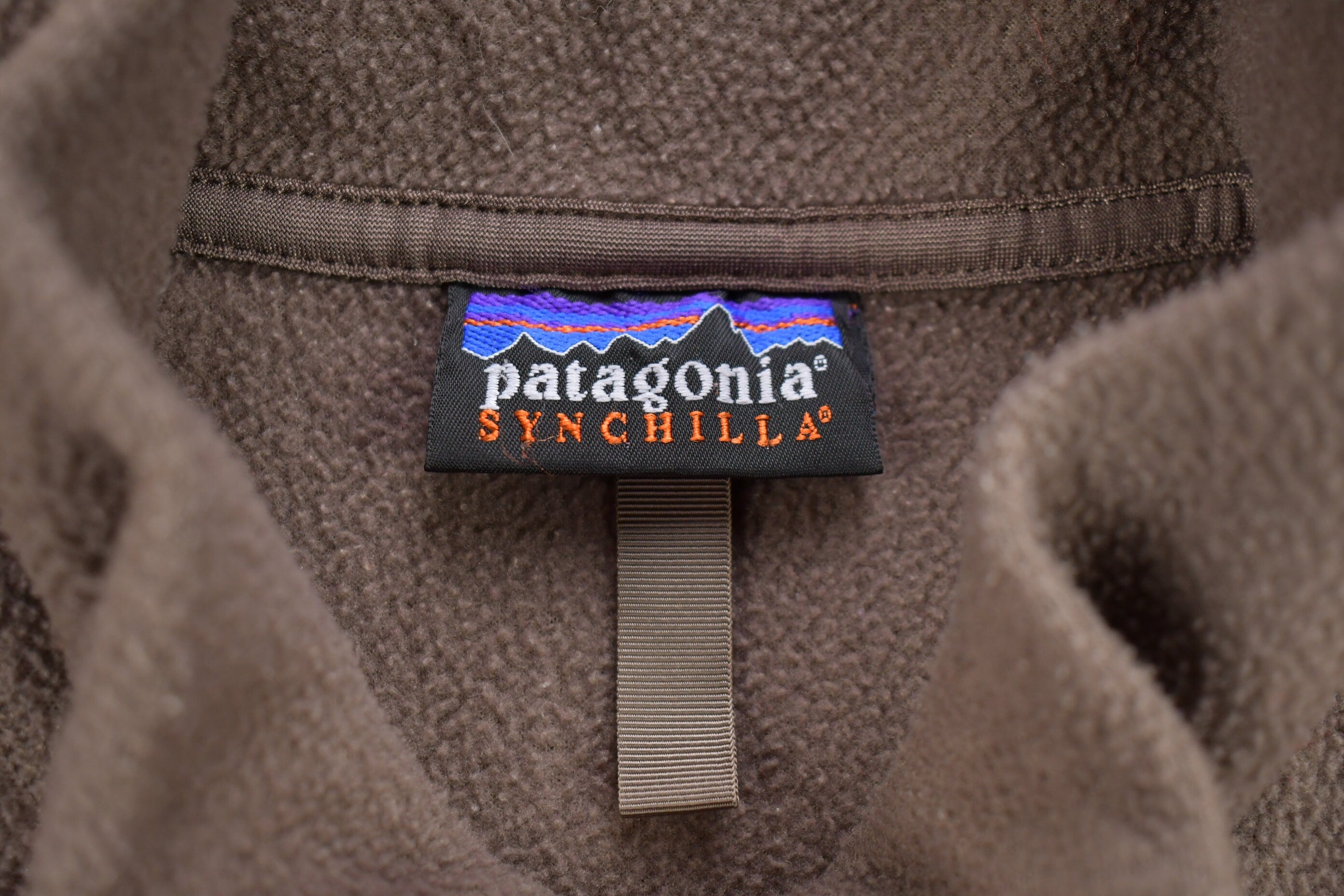 Vintage 1990s Patagonia Sychilla Zip Up Fleece Sweater