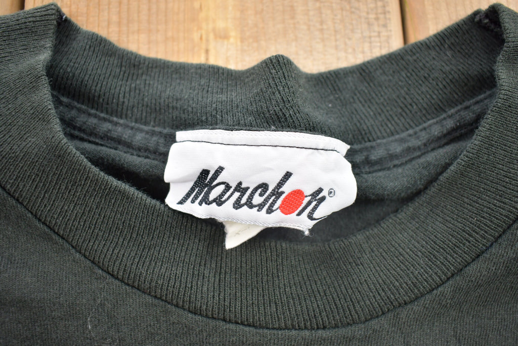 Vintage 1990s Marcolin Eyes Glasses Graphic T Shirt