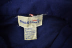 Vintage 1980s Track & Court Russell Athletic Blank Zip Up Sweatshirt