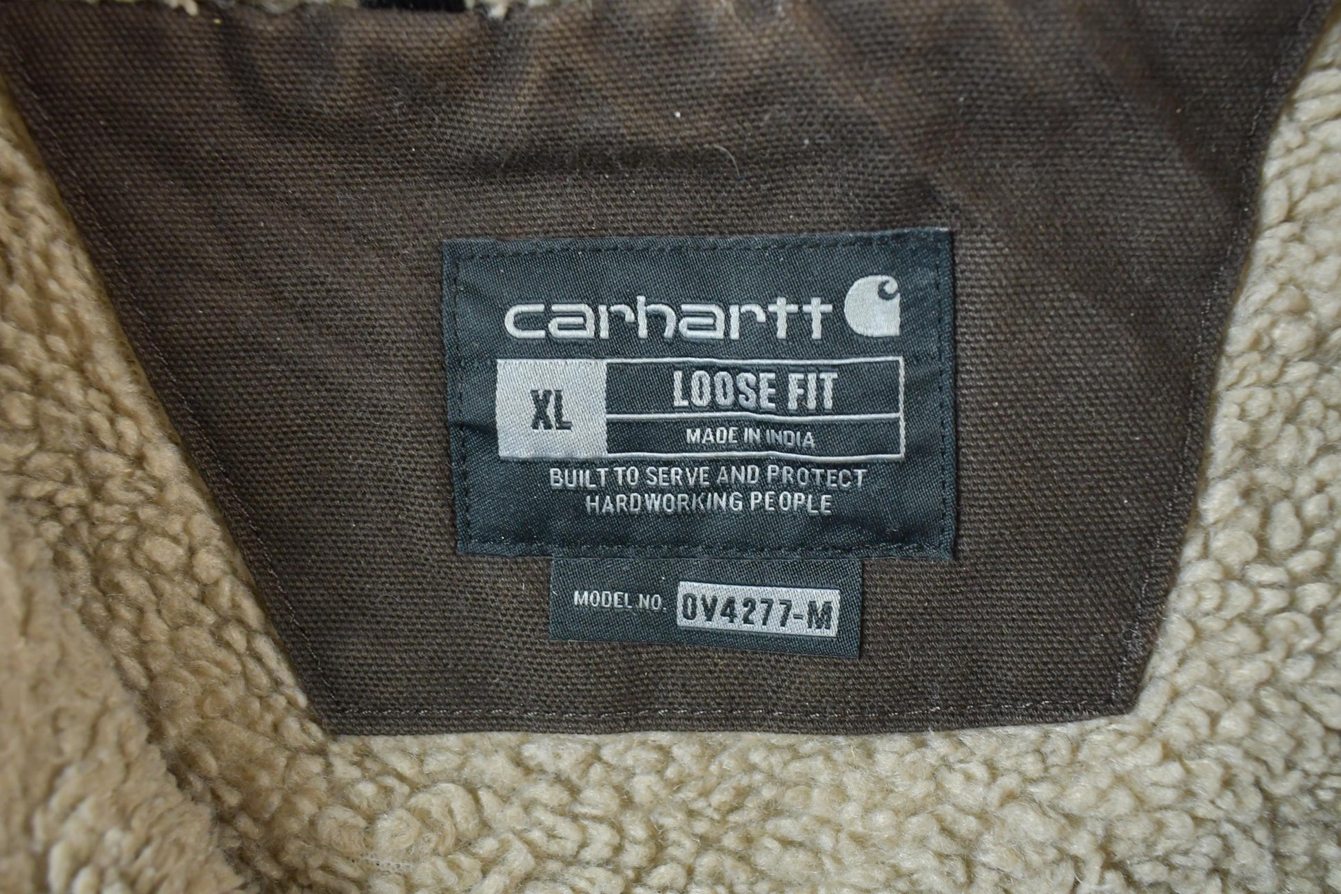 Vintage Y2K Distressed Carhartt Jacket Vest