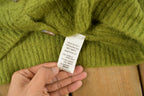 Vintage 2000s Valentina Naldi Mohair Knit Cardigan Sweater Women's Medium