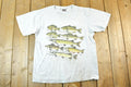 Vintage 1990s Canadian Fish Outdoorsman T-Shirt Mens M