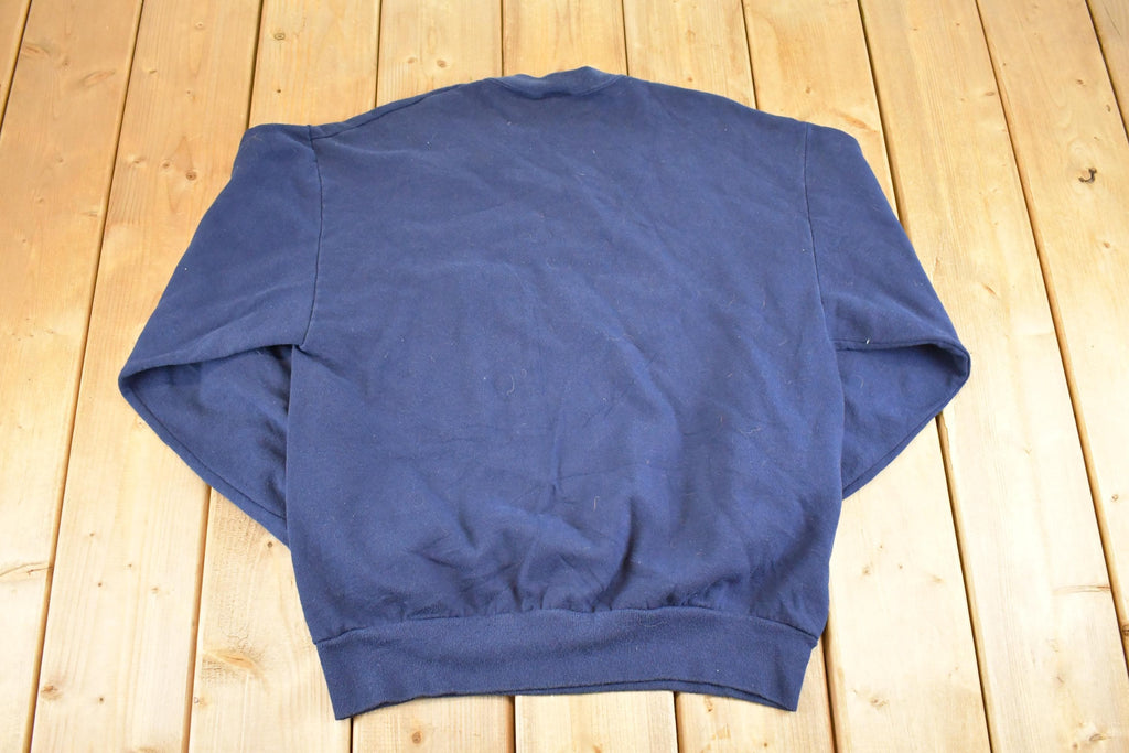 Vintage 1990s Cute Dolphins Sparkly Souvenir Crewneck Sweatshirt Women's L