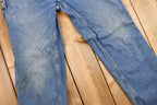 Vintage 1990s Carhartt Light-Mid Wash Flame Resistant Jeans