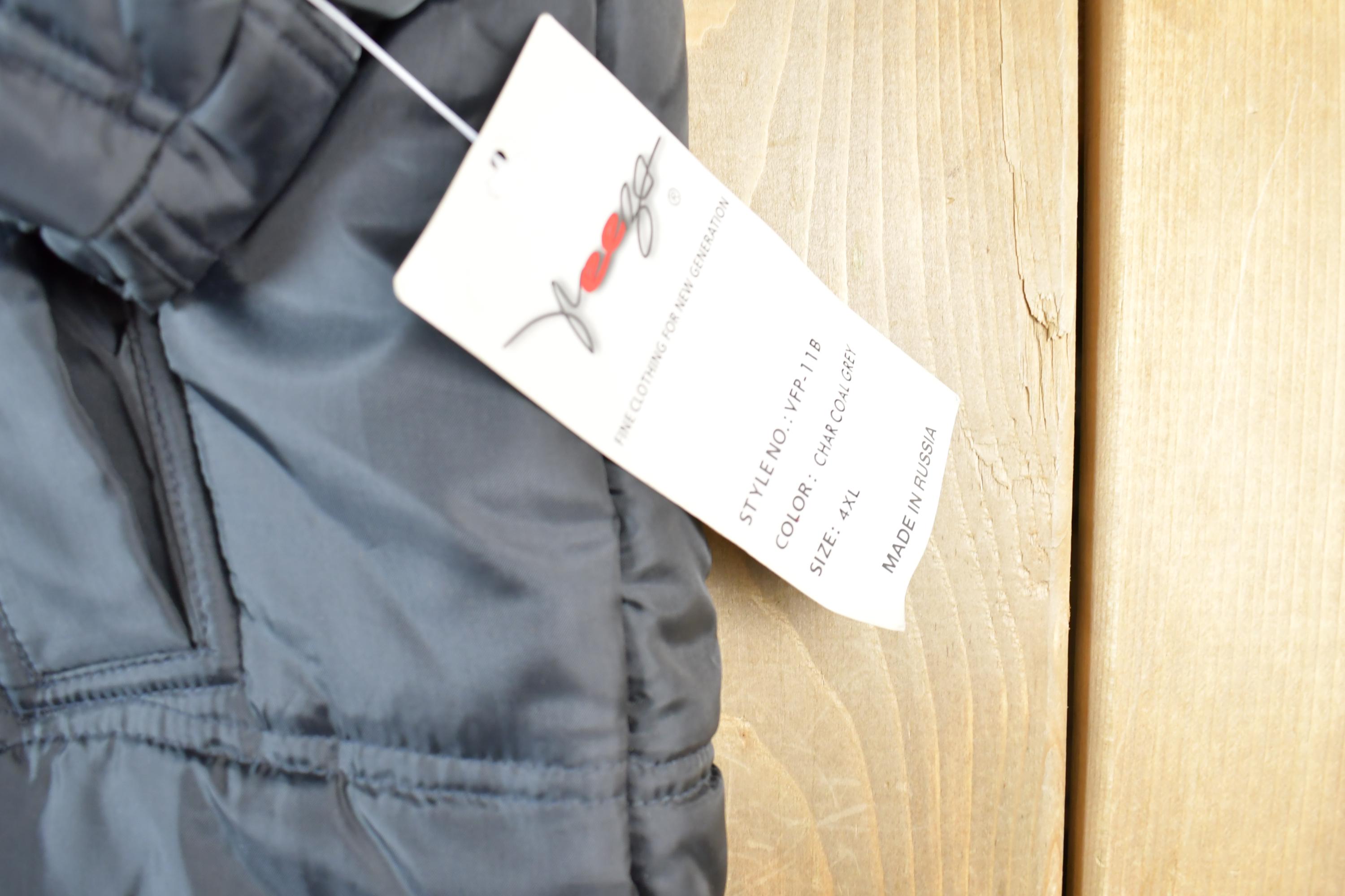 Vintage 1990s Deadstock Veezo Black Down 4X Ski Puffer Jacket
