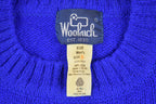 Vintage 1980s Woolrich Knitted Wool Crewneck Sweater /