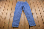 Vintage 1990's Lee Blue Jeans 28 x 30 / Basic Blue Jeans / Essentials / American Vintage / Streetwear Fashion / Vintage Pants