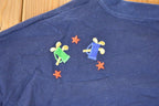 Vintage 1990s Embroidered Golf Vacation FAB Crewneck Sweatshirt Men's M  Made In USA  90s Cartoon Destination Sweater