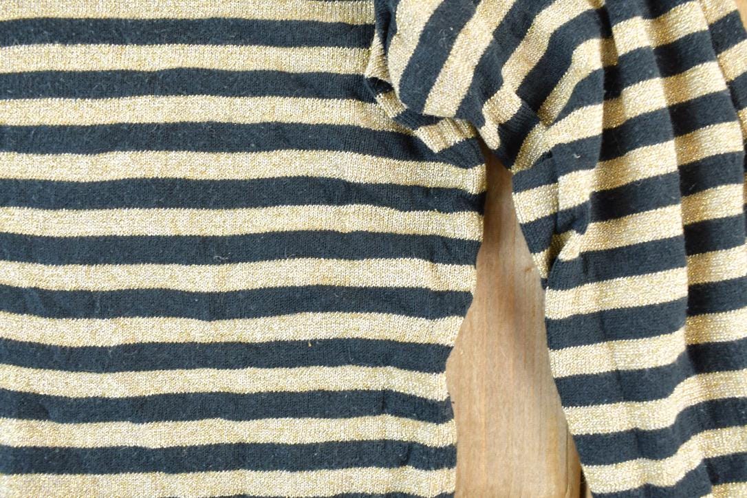 Vintage 1990s Lauren Ralph Lauren Striped Yachting Knit Shirt