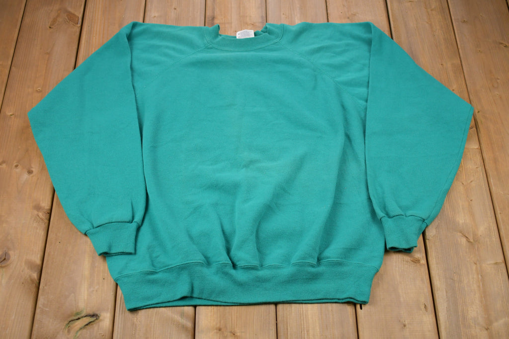 Vintage 1990 Made In USA Raglan Sleeve Crewneck Sweatshirt