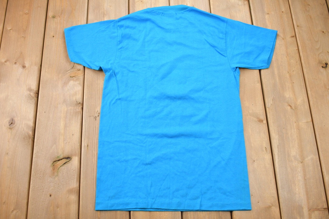 Vintage 1986 News Sun Sentinel 300,000 Souvenir T-Shirt 80s Hanes 50 50