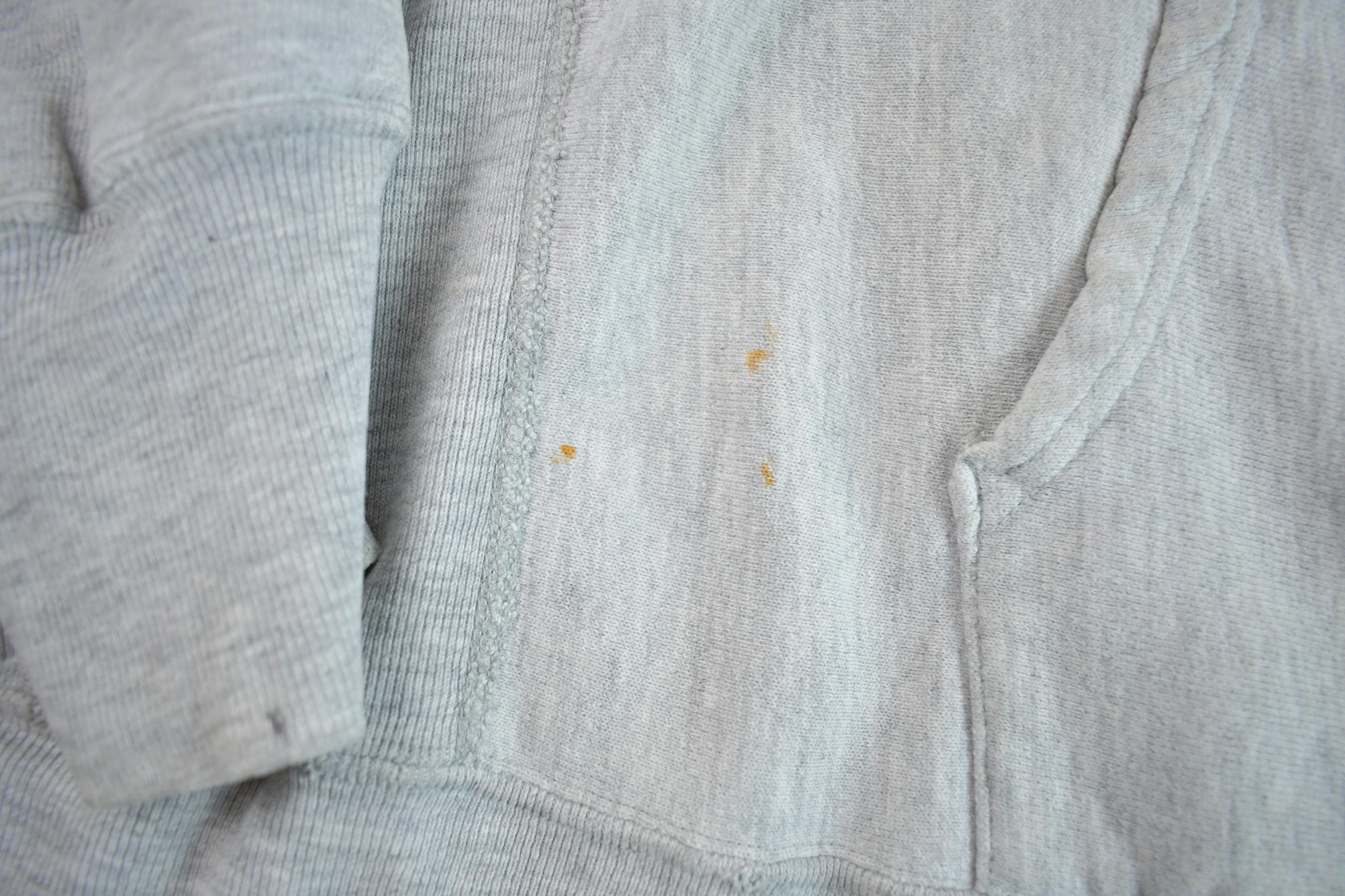 Vintage 1980s Champion Reverse Weave Blank Heavy Weight Hoodie Sweatshirt Made In USA