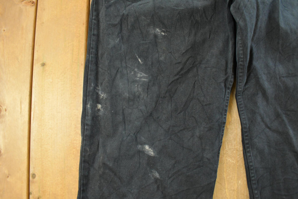 Vintage 1990s Levi Silver Tab Loose Wide Leg Denim Jeans Men's 42 x 32