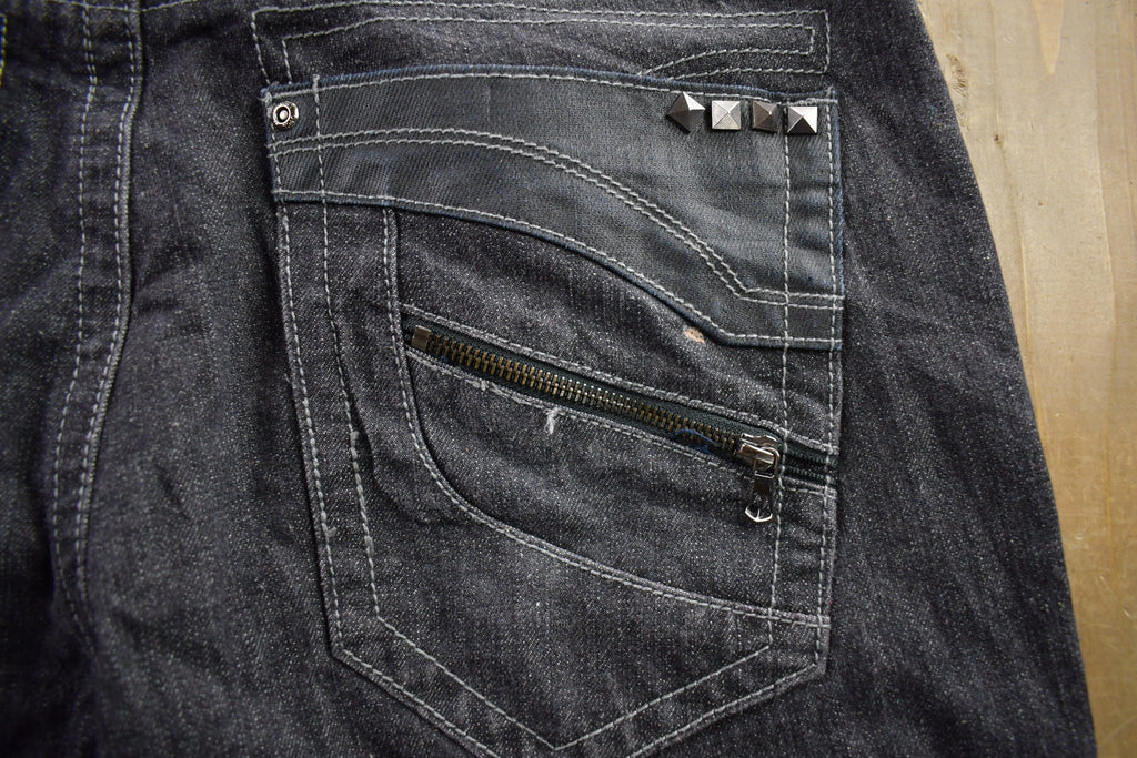 Vintage Y2K Most Ofcl Seven Denim Straight Jeans Size 34x32