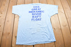 Vintage 1984 KS94 Fm Radio Station Graphic Screen Stars T Shirt