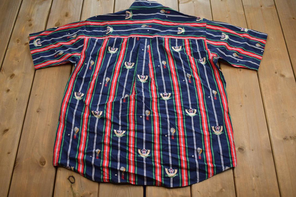 Vintage 1990s Salty Dog Tennis Club Button Up Shirt
