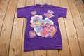 Vintage 1990s Boomerang Hearts Graphic T Shirt
