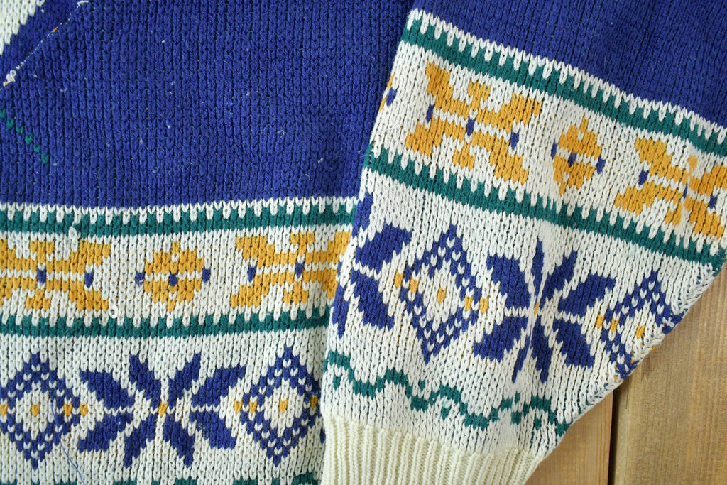 Vintage 1990s Entourage Knit Crewneck Sweater