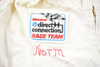 Vintage 1980s Member Direct Connection Race Team Full Zip Jacket  Streetwear  Light Jacket  Embroidered  Outerwear  Motorsports